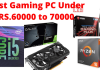 Best Gaming PC Under 60000
