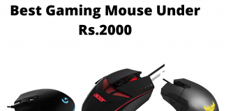 Best Gaming Mouse Under 2000 In India
